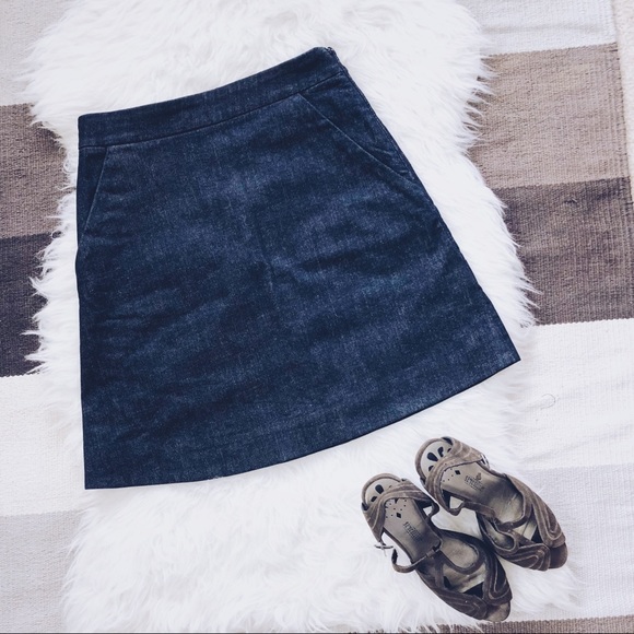cos denim skirt
